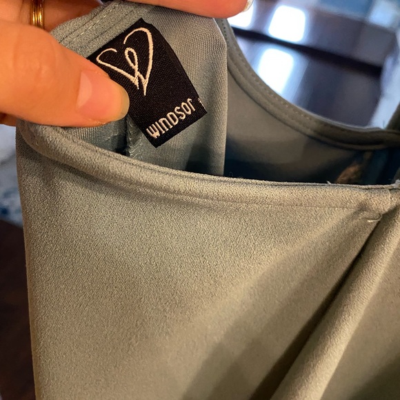 Teal Maxi Windsor Wedding Guest Dress - Picture 6 of 6